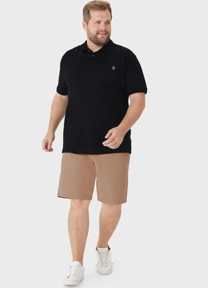 Malwee - Camisa Polo Tradicional PlusPreto - MALWEE
