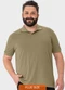Malwee - Camisa Verde Militar Polo em Malha - variação: Verde Militar