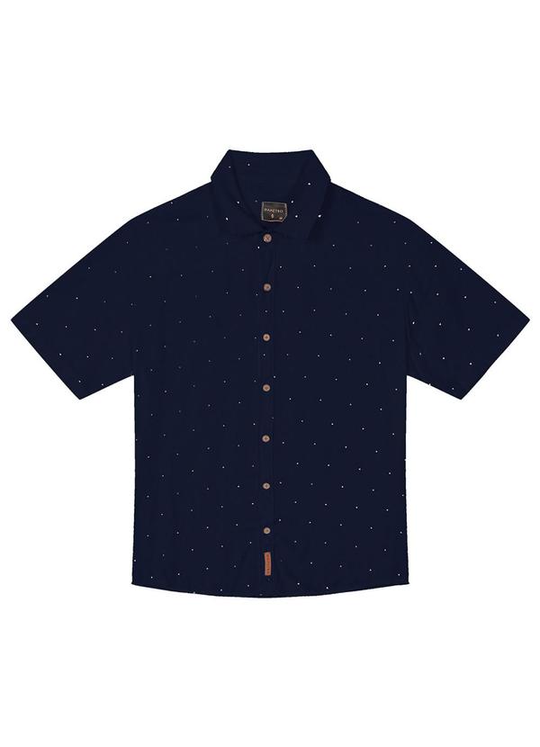 Diametro - Camisa Viscose Masculina Azul 1