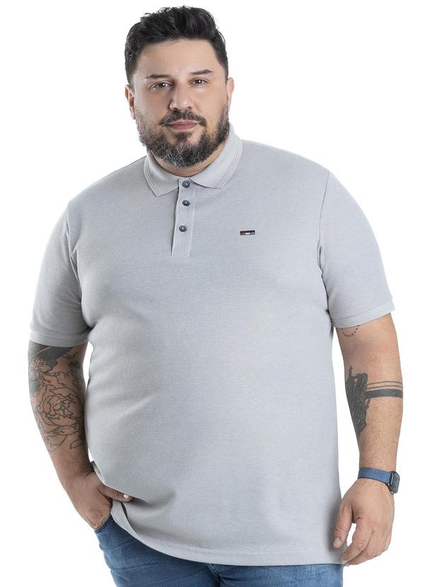 Biogás - Polo M/C Malha Honey Cinza