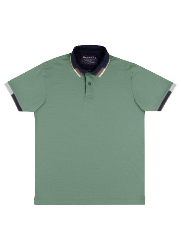 Biogás - Polo M/C Malha P.A Relevo Verde