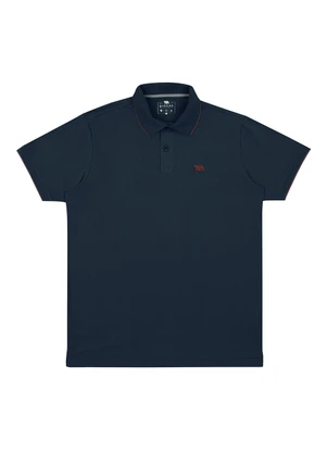 Biogás - Polo M/C Meia Malha Azul - BIOGÁS