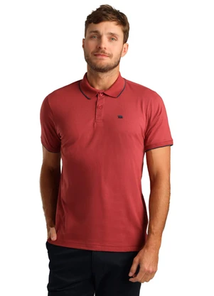 Biogás - Polo M/C Meia Malha Bordo - BIOGÁS