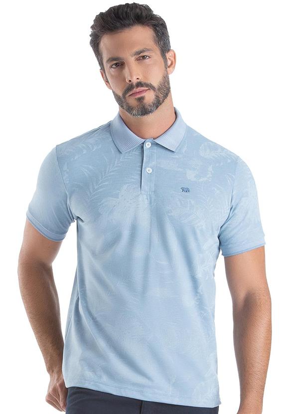 Biogás - Polo M/C Piquet P.A Azul