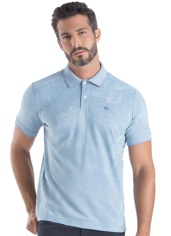 Biogás - Polo M/C Piquet P.A Azul