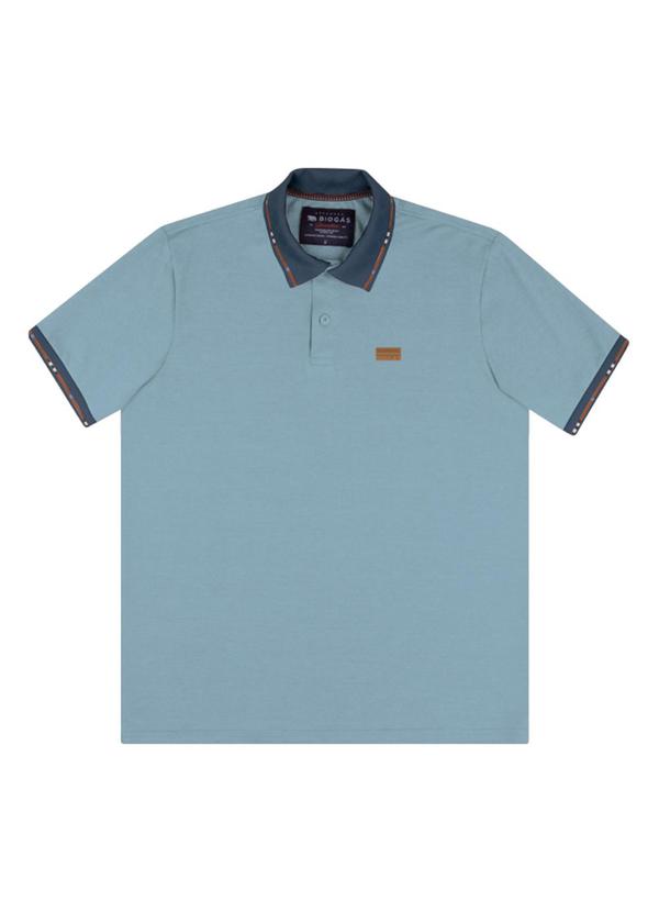 Biogás - Polo M/C Piquet P.A Azul