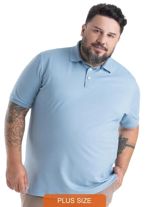 Biogás - Polo M/C Piquet P.A Azul - BIOGÁS