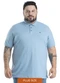 Biogás - Polo M/C Piquet Simples P.A Azul - variação: Azul