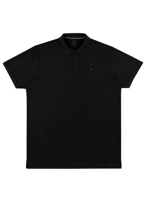 Biogás - Polo M/C Piquet Soft Preto - BIOGÁS