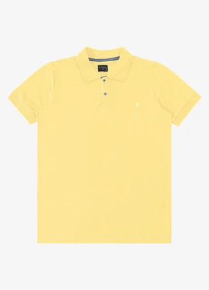 Diametro - Polo Masculina Básica Amarelo - DIAMETRO