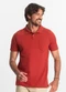 Diametro - Polo Masculina Pique Verde - variação: Vermelho