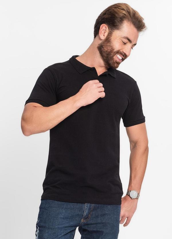 Select - Polo Masculina Select Preto 4
