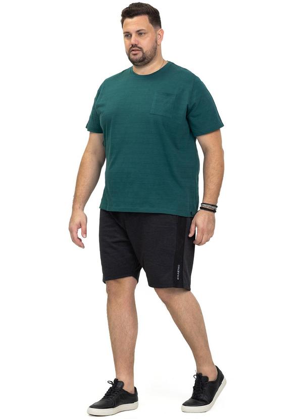 Diametro - Bermuda Moletinho Masculina Preto 3