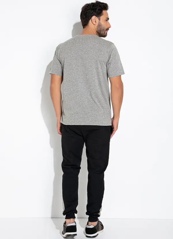 Moda Pop - Blusa Mescla Claro em Malha 4