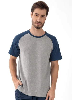 Moda Pop - Blusa Mescla Claro em Malha - MODA POP