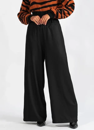 Calca Viscose Preta CalÃ§a Pantalona Viscose Calça Feminina