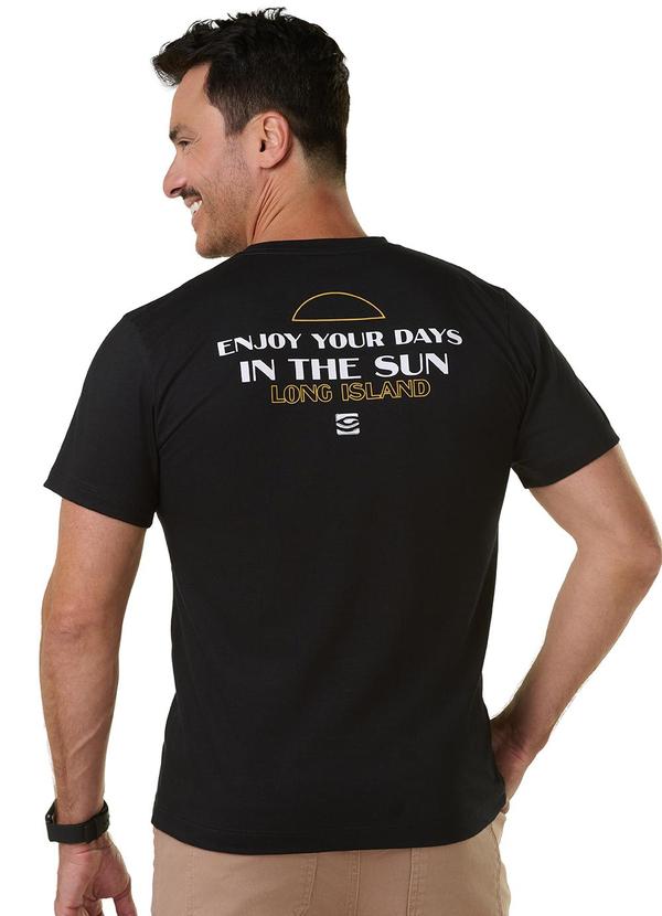 Long Insland - Camisa Básica In The Sun Preto 2