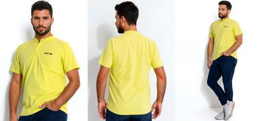 Camisa Gola Padreem Piquet Verde