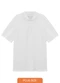 Basicamente - Camisa Polo Piquet Stretch Plus Masculina Preto - variação: Branco