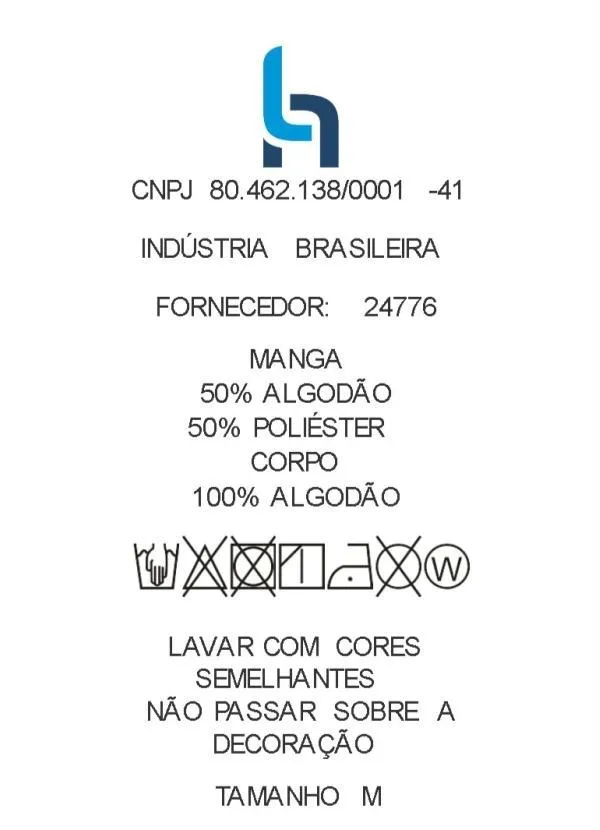 Multimarcas - Camiseta Actual Preta com Mangas Estampadas 8