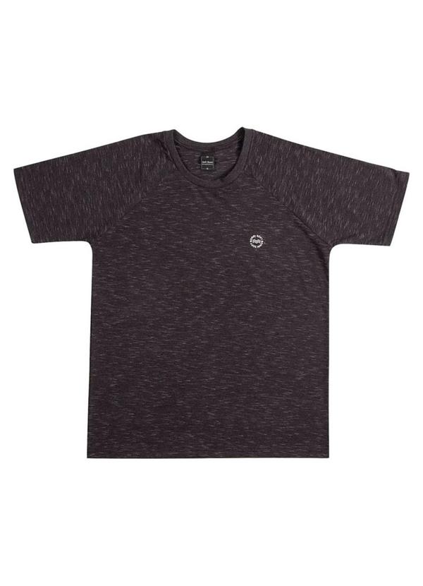 Soft Bonni - Camiseta Adulto Malha Flamê Preto