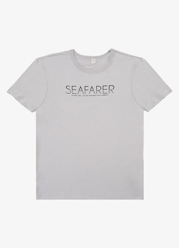 Select - Camiseta Adulto Masculino em Meia Malha Bege