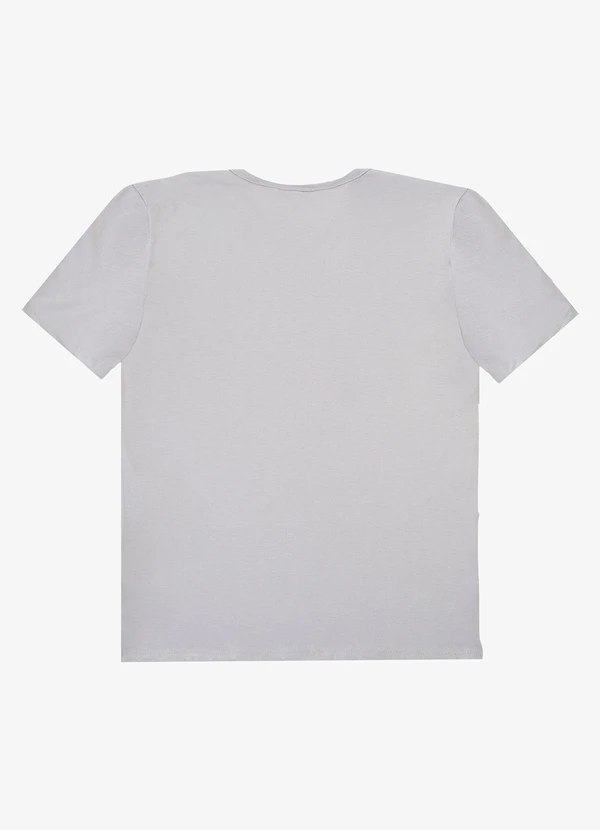 Select - Camiseta Adulto Masculino em Meia Malha Bege 2