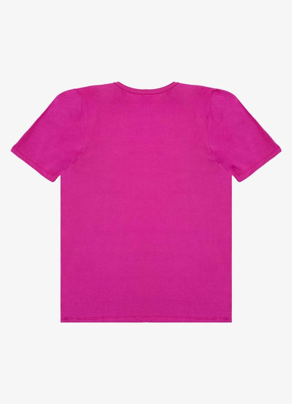 Select - Camiseta Adulto Masculino em Meia Malha Rosa 2