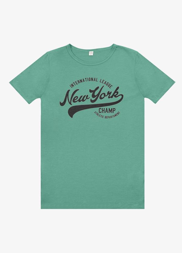 Rovitex - Camiseta Adulto Masculino em Meia Malha Verde 1