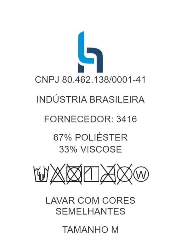 Moda Pop - Camiseta Azul com Estampa Frontal e Bolso 6