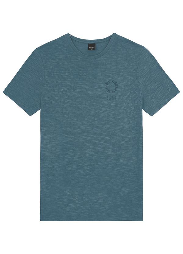 Malwee - Camiseta Azul Escuro Slim Leave Only Footprints 3