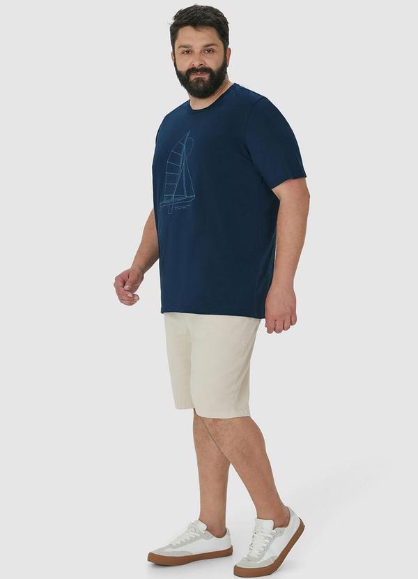 Malwee - Camiseta Azul Marinho Veleiro 3