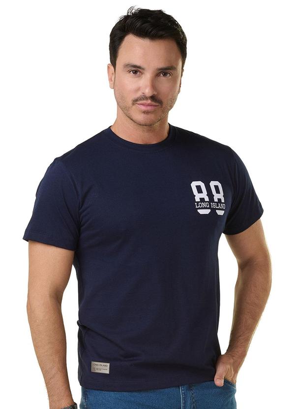 Long Insland - Camiseta Básica 88 Azul