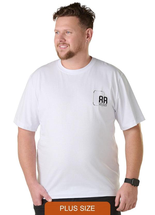 Long Insland - Camiseta Básica 88 Branco 1