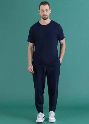 Soft Bonni - Camiseta Básica Adulto Marinho - SOFT BONNI