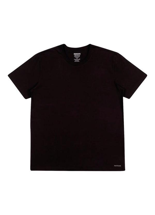 Soft Bonni - Camiseta Básica Adulto Preto