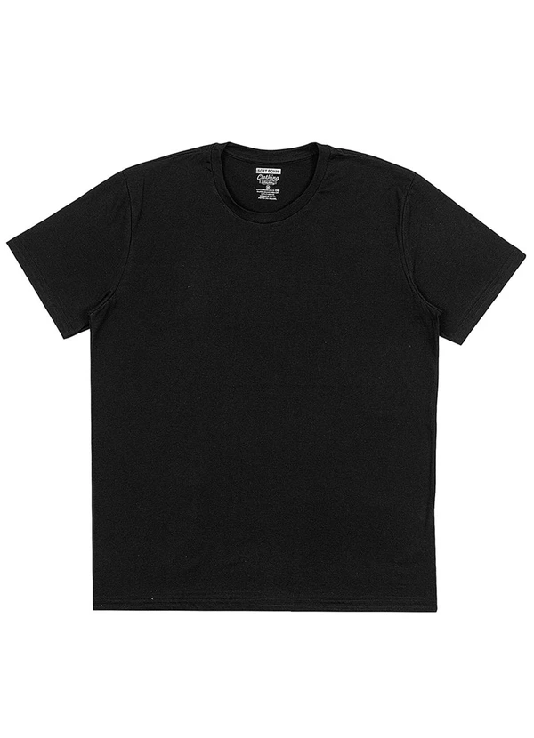 Soft Bonni - Camiseta Basica Adulto Preto