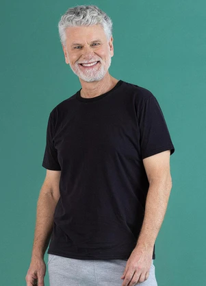 Soft Bonni - Camiseta Básica Adulto Preto - SOFT BONNI