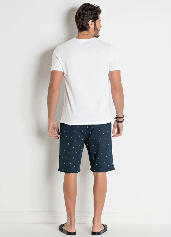 Actual - Camiseta Básica com Detalhe Bordado Branca 8