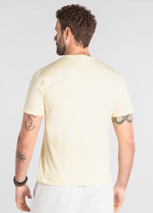 The Philippines - Camiseta Básica em Algodão Amarelo - THE PHILIPPINES