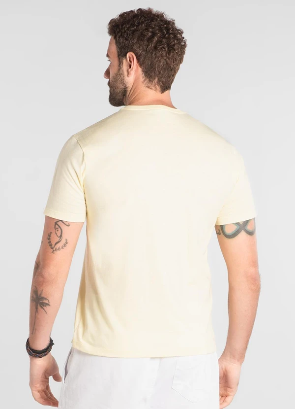 The Philippines - Camiseta Básica em Algodão The Philippines Amarelo 2