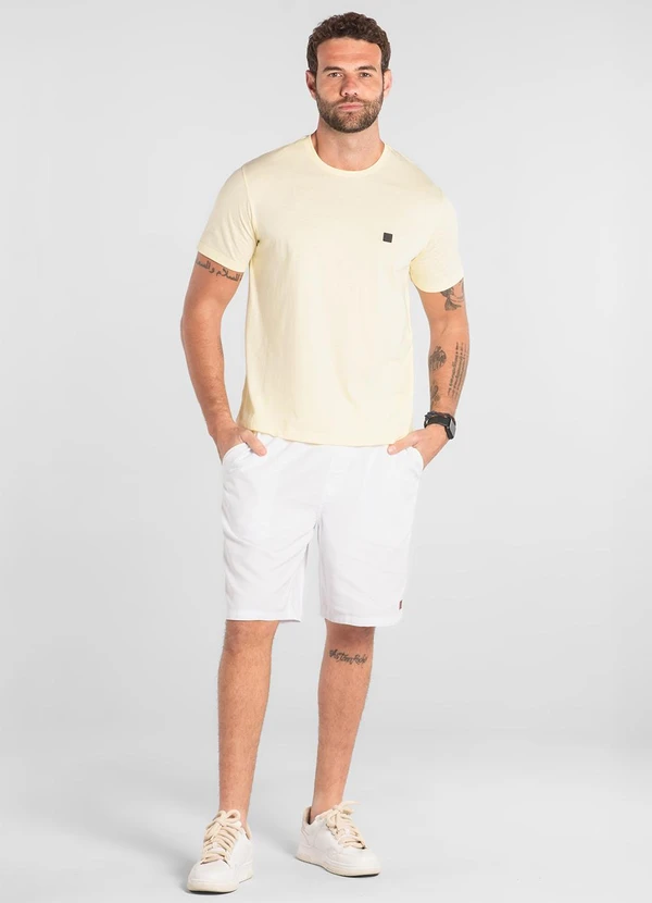 The Philippines - Camiseta Básica em Algodão The Philippines Amarelo 3