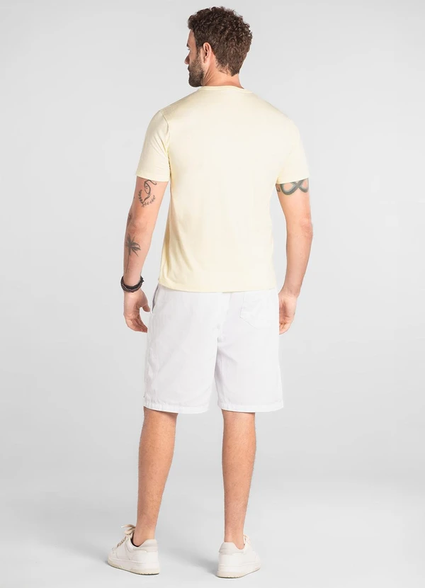 The Philippines - Camiseta Básica em Algodão The Philippines Amarelo 4