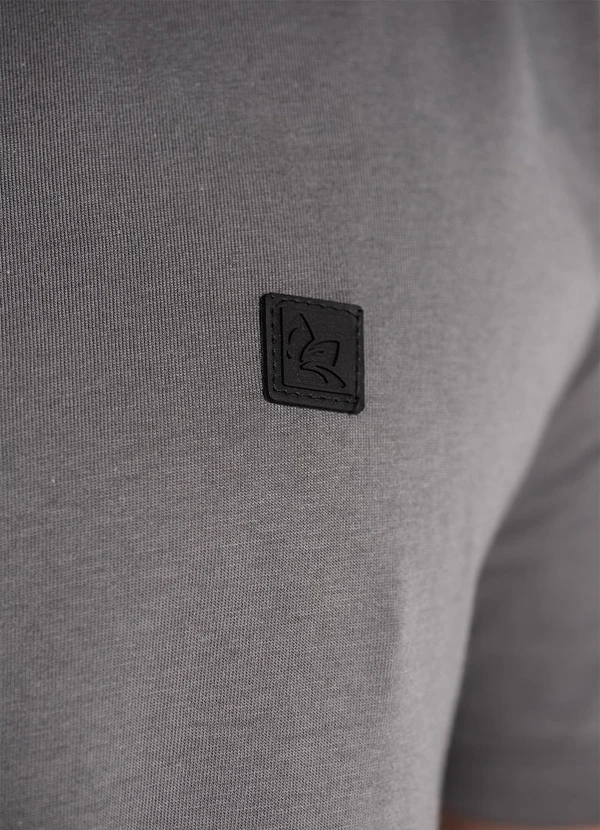 The Philippines - Camiseta Básica em Algodão Cinza 5