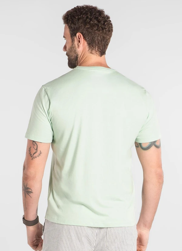 The Philippines - Camiseta Básica em Algodão The Philippines Verde 2