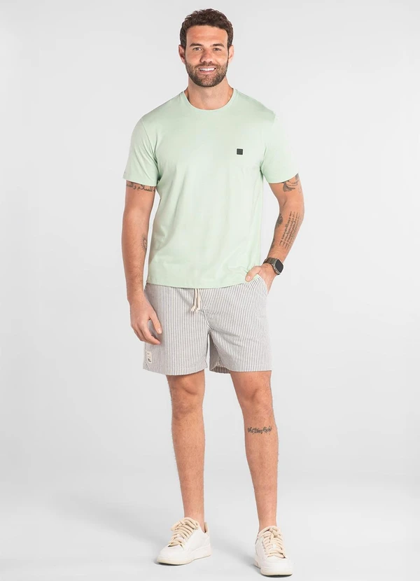 The Philippines - Camiseta Básica em Algodão The Philippines Verde 3