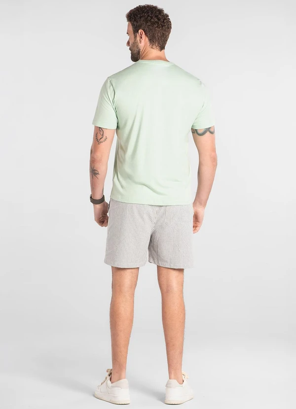 The Philippines - Camiseta Básica em Algodão The Philippines Verde 4