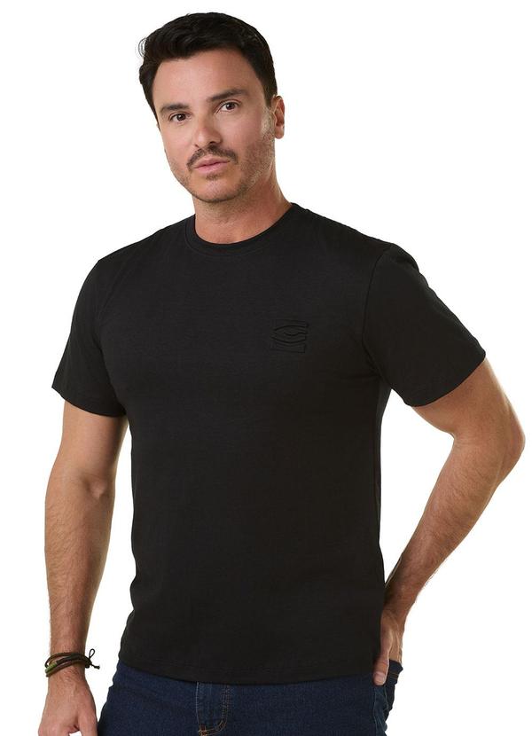 Long Insland - Camiseta Básica Embossing Preto