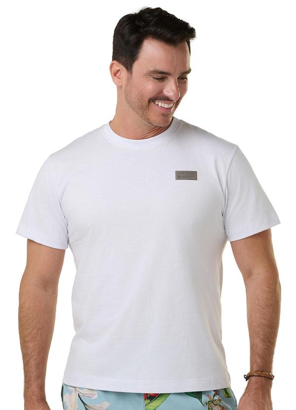 Long Insland - Camiseta Básica Etiqueta Branco 1