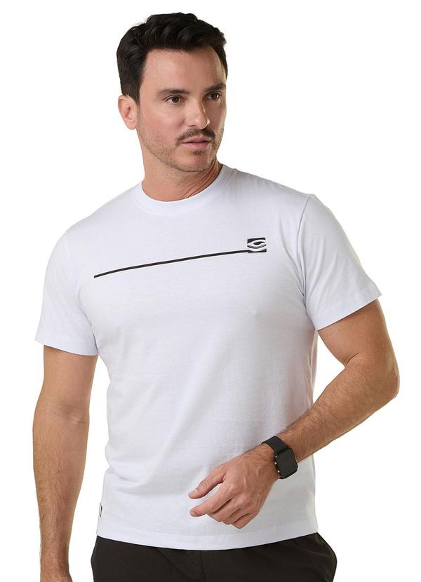 Long Insland - Camiseta Básica List Island Branco